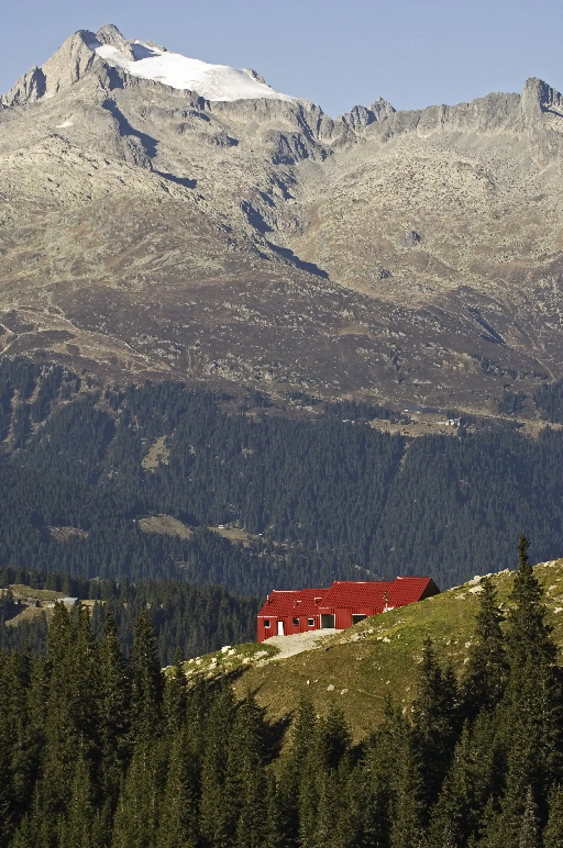 01_Neubau Alpgebäude_Ziegenalp Puzzetta Fuorns Platta